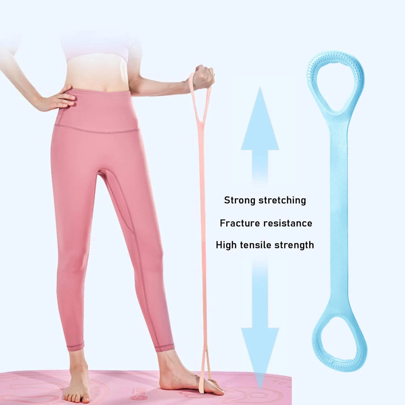 Fitness Workout Resistance Band Arm Back
