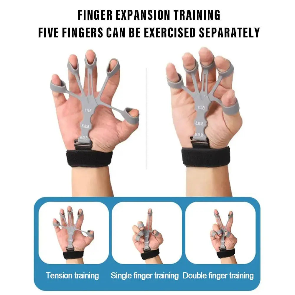 Hand Grip Finger Exerciser Strength Train