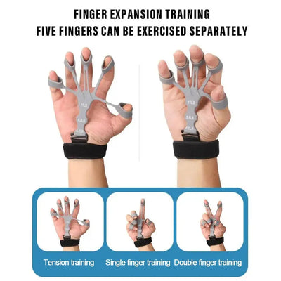 Hand Grip Finger Exerciser Strength Train