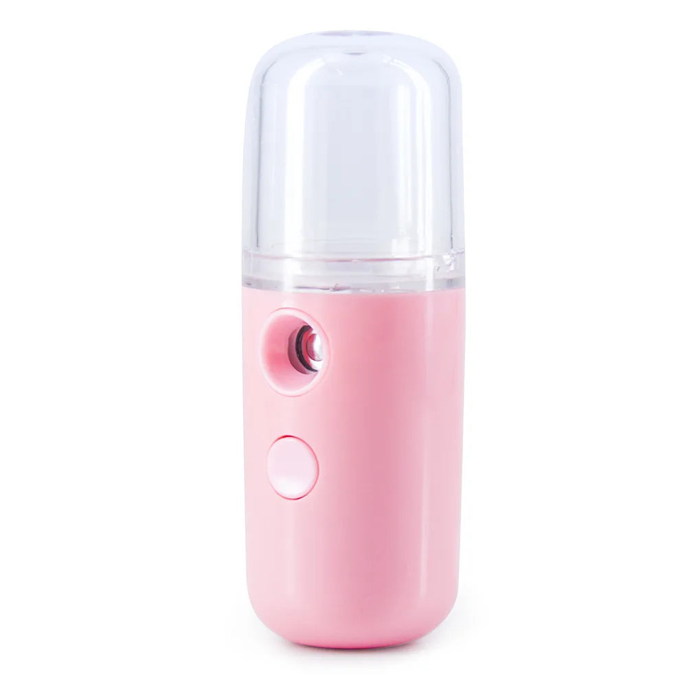 USB Mist Facial Sprayer  Humidifier Steamer