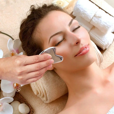 Stainless Steel Gua Sha Scraper Face Neck