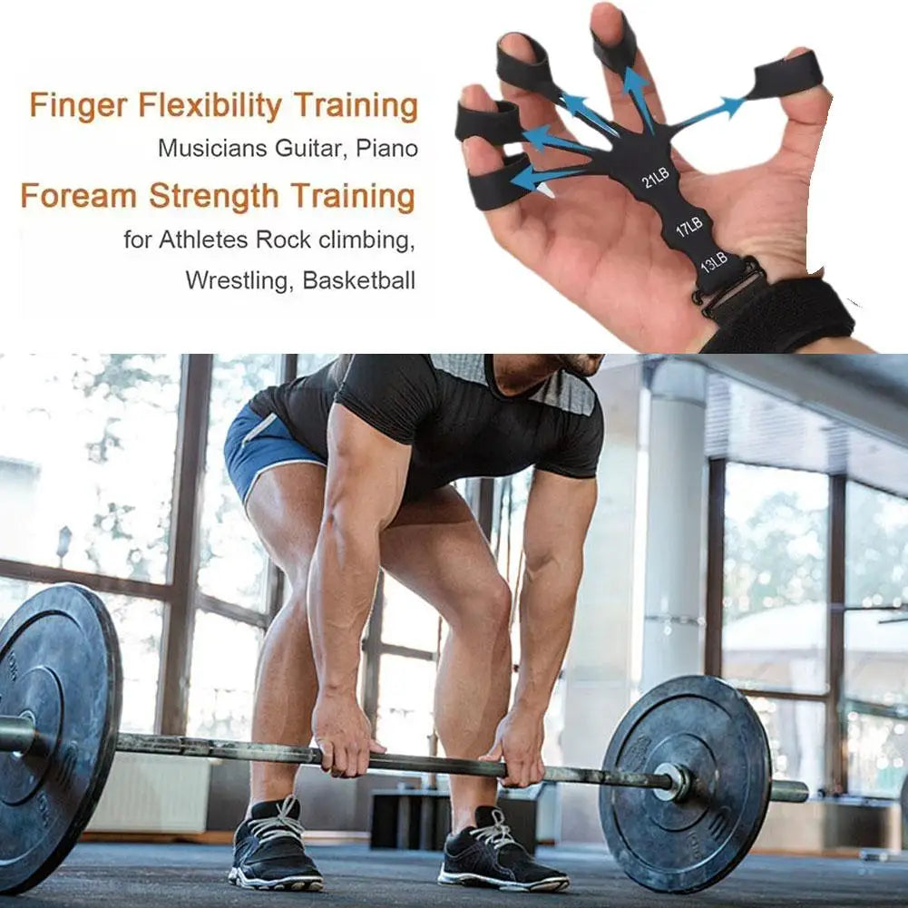 Hand Grip Finger Exerciser Strength Train