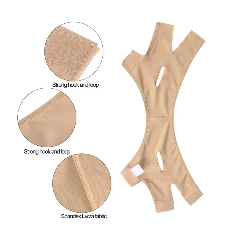 Elastic Face Bandage Slimming Tapes V Line