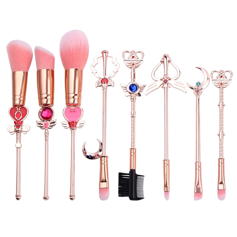 Sailor Moon Makeup Brushes Figure Tsukino