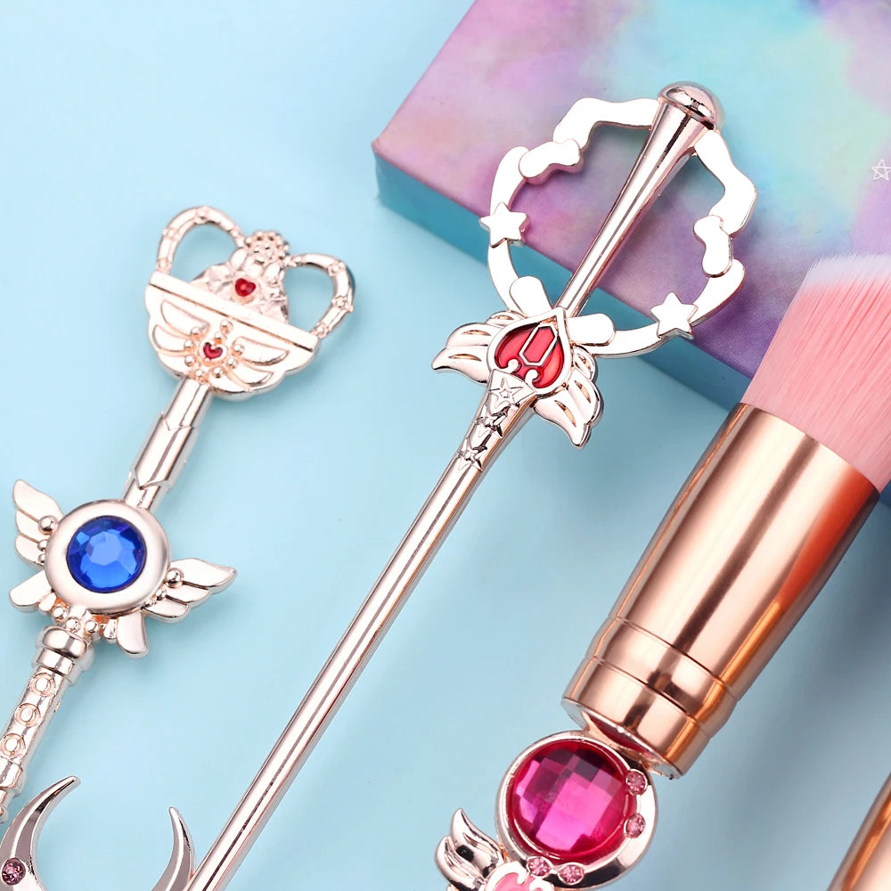 Sailor Moon Makeup Brushes Figure Tsukino