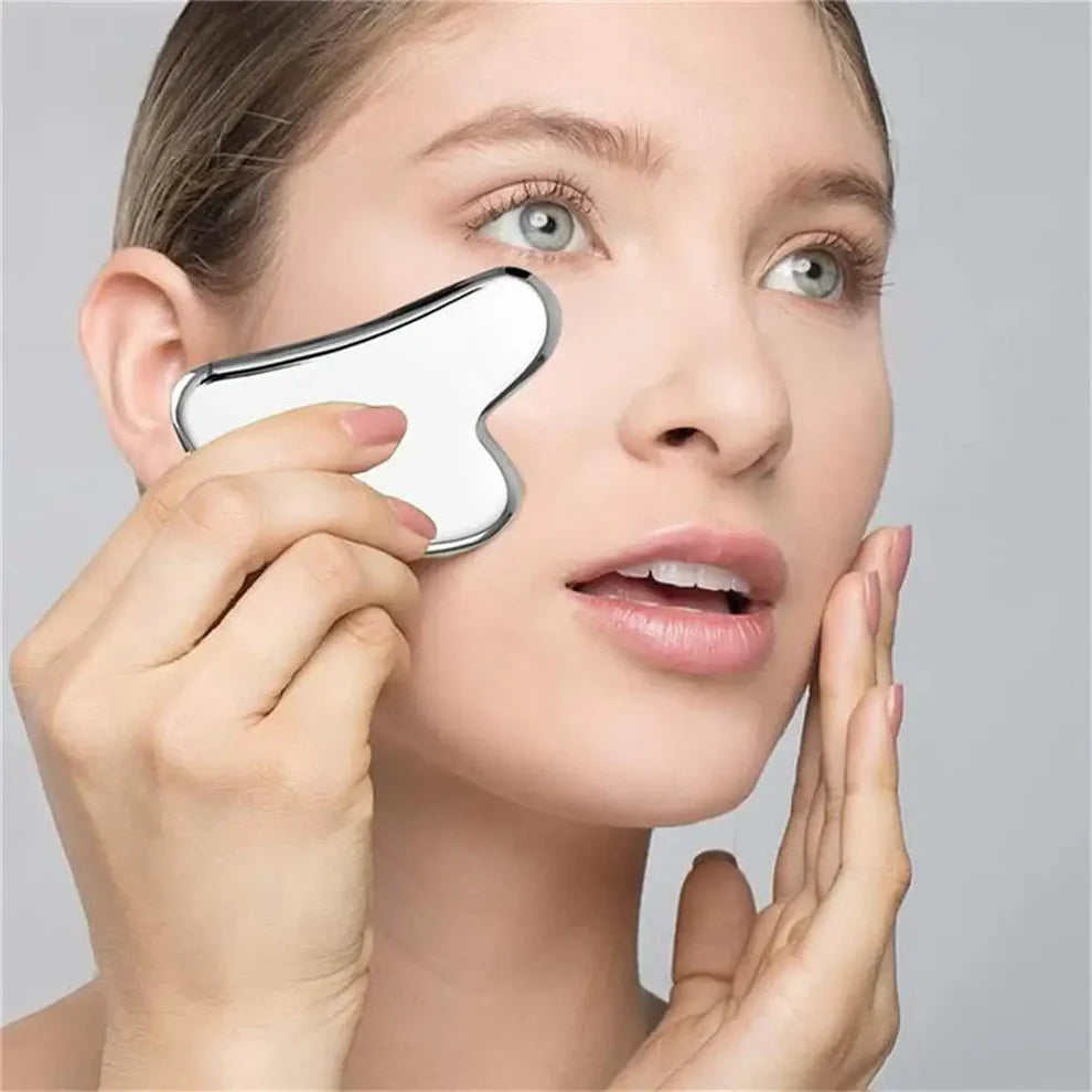 Stainless Steel Gua Sha Scraper Face Neck